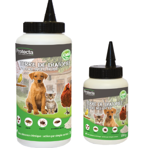 Terre de Diatomée, poudre insecticide PROTECTA
